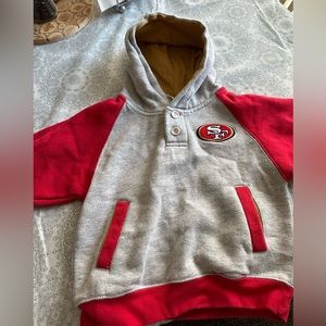 3T 49ers sweatshirt